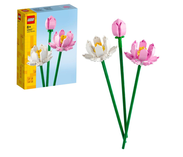 LEGO Botanicals 40647 Kwiaty lotosu - 1203615 - zdjęcie 2